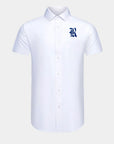 Rice Phenom Classic White Short Sleeve Dress Shirt