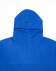 Edge Fleece Jacket Royal Blue Hood 2