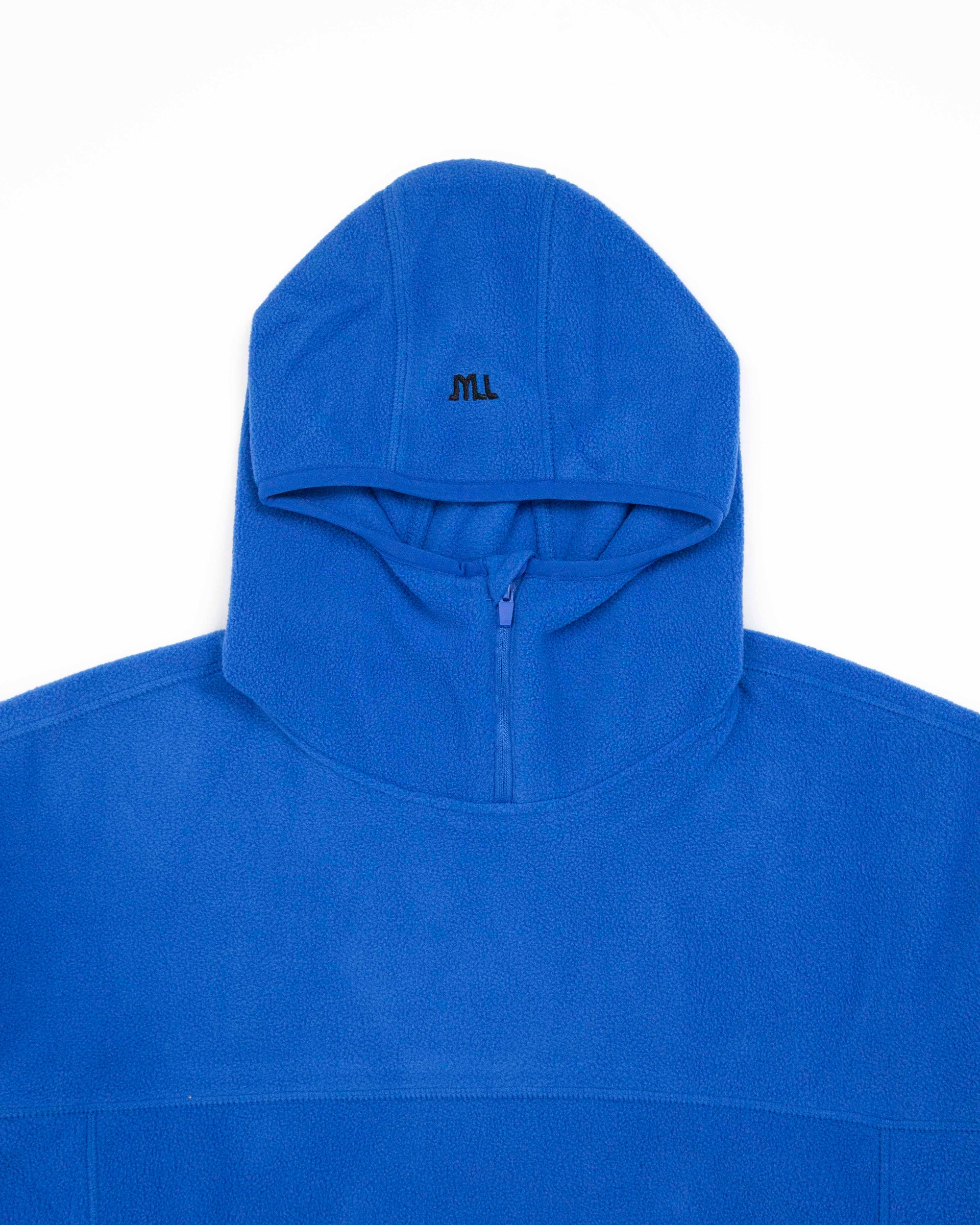 Edge Fleece Jacket Royal Blue Hood 2