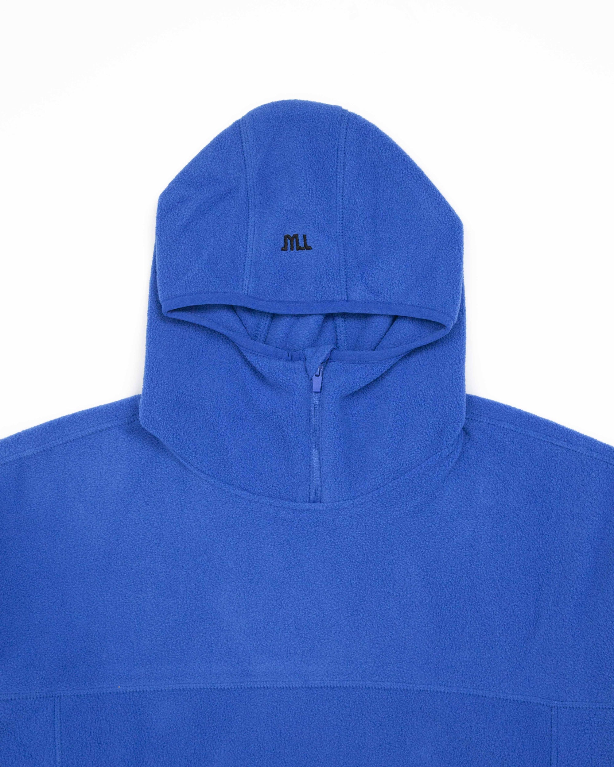 Edge Fleece Jacket Royal Blue Hood 2