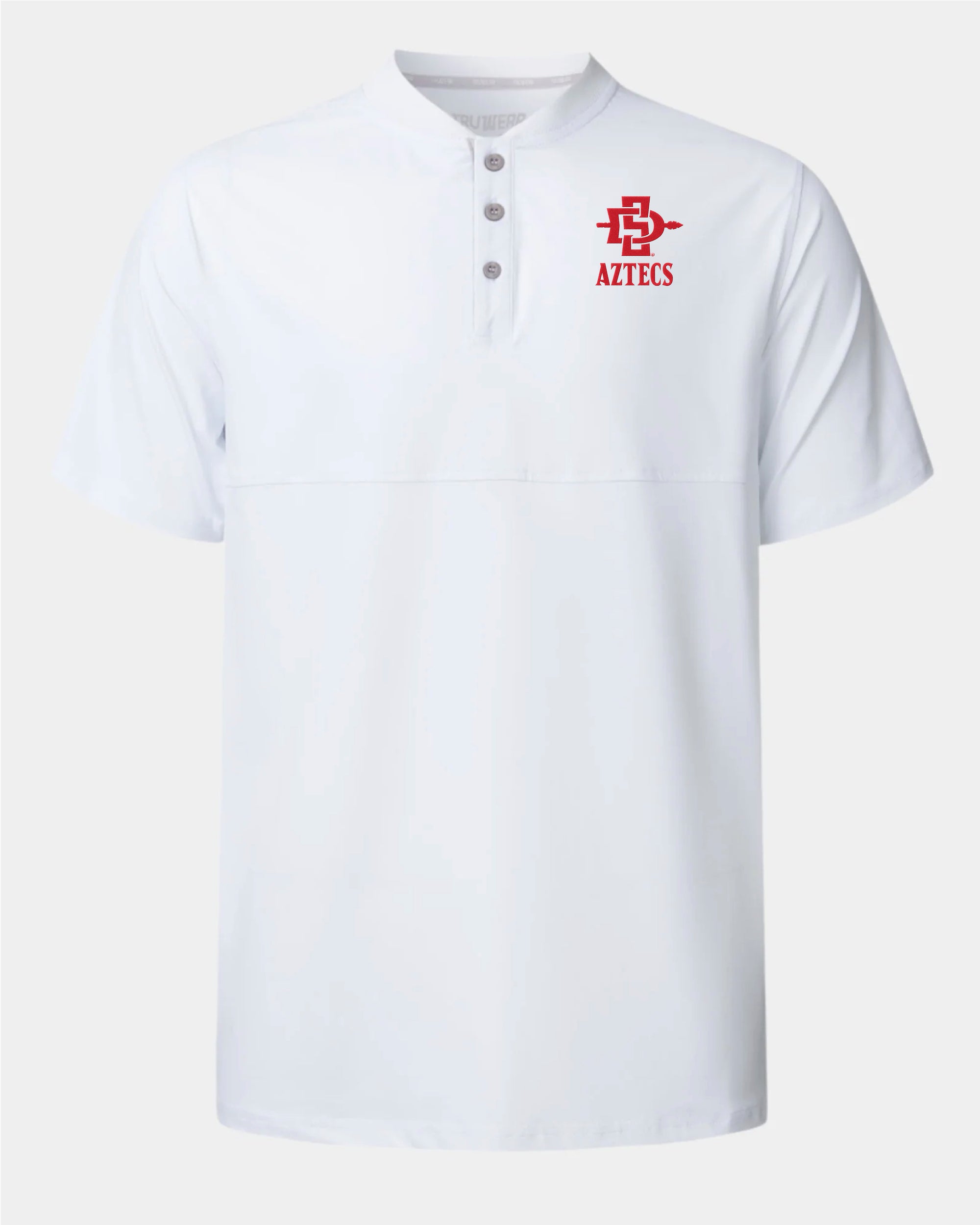 SDSU Crown Blade Polo White