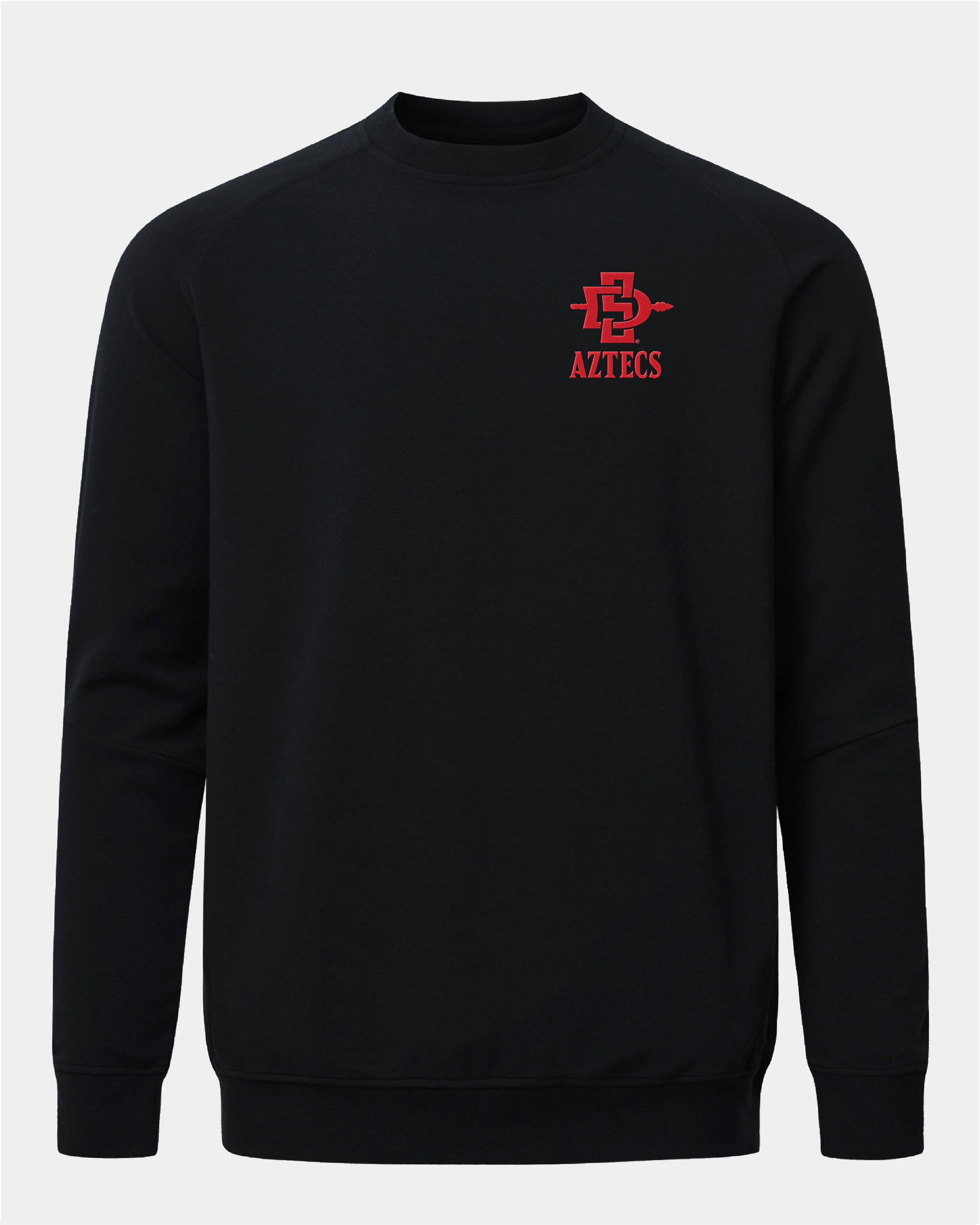 SDSU Meridian Black Crewneck