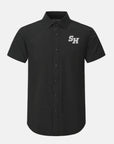 Sam Houston Phenom Classic Black Short Sleeve Dress Shirt