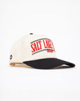 Salt Lake City Collegiate Otto Hat Cream & Black