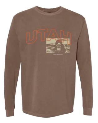 Espresso Long Sleeve Utah Shirt - Brown