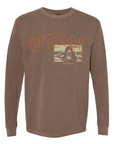 Espresso Long Sleeve Utah Shirt - Brown