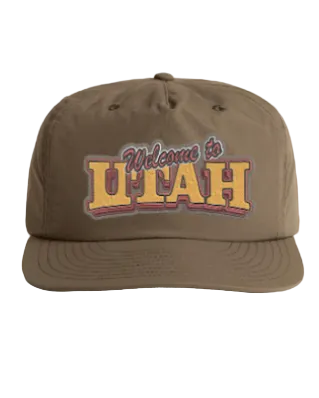Walnut Welcome to Utah Hat