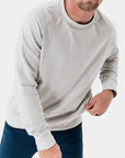 Meridian Heather Grey Crewneck - Heather