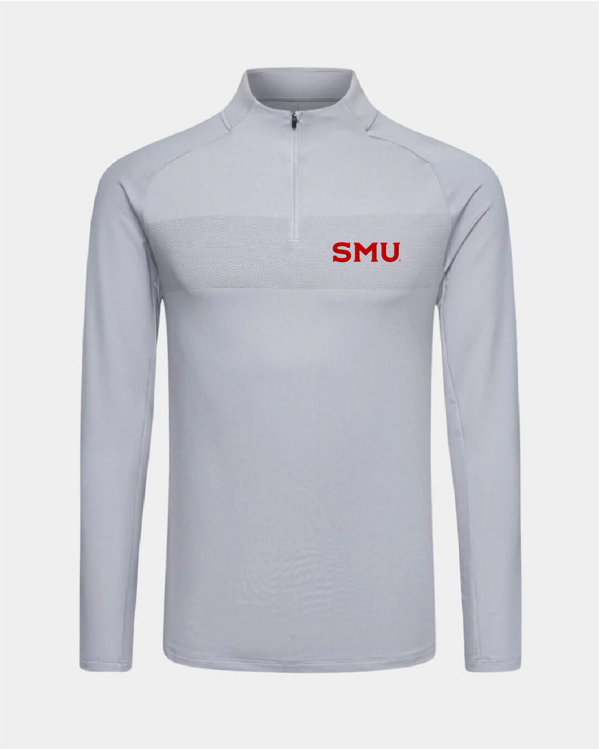 SMU Apex 2.0 Grey Pullover
