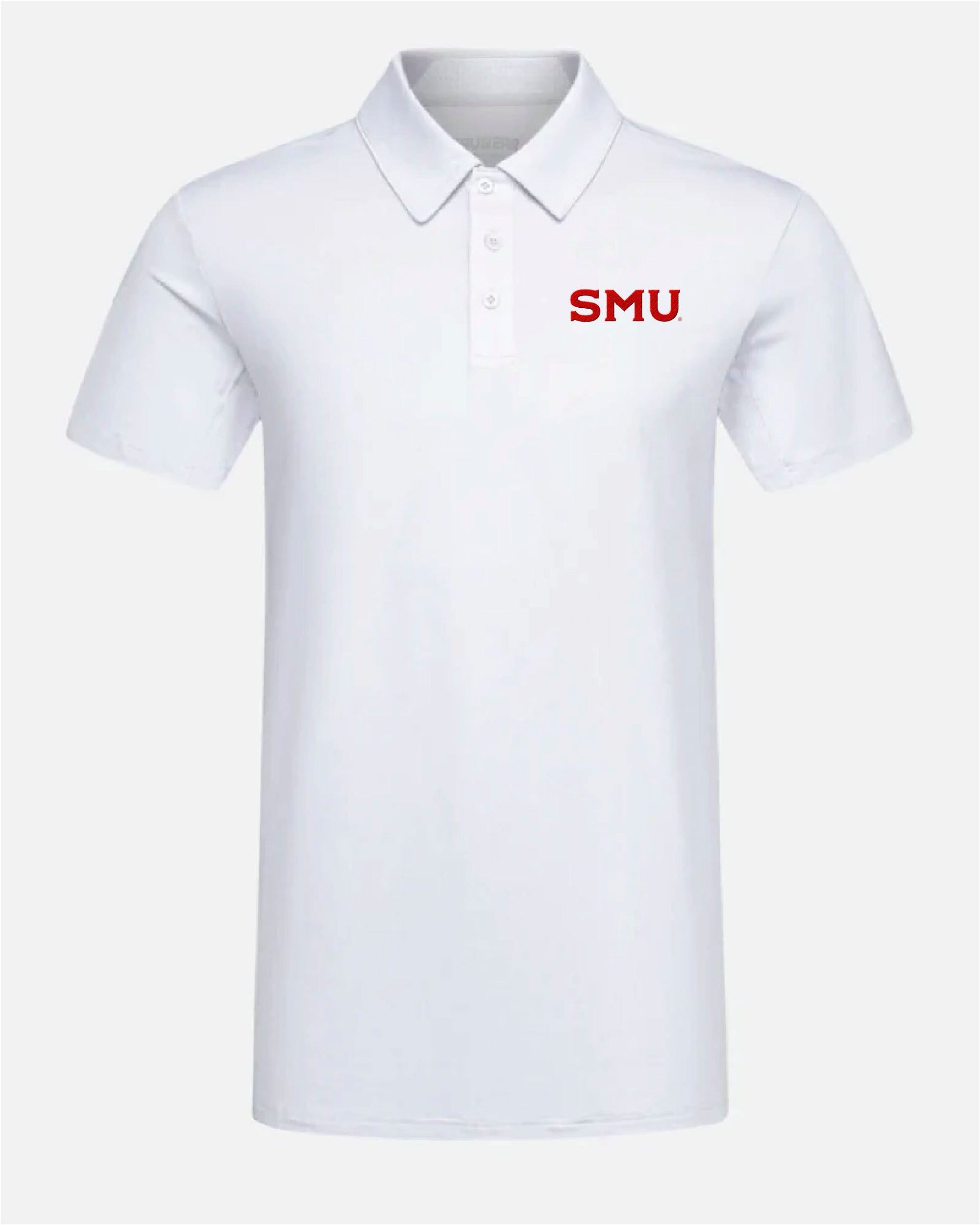 SMU Crest 2.0 Light Grey Polo