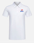 SMU Crest 2.0 Light Grey Polo