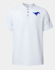 SMU Crown Blade Polo White