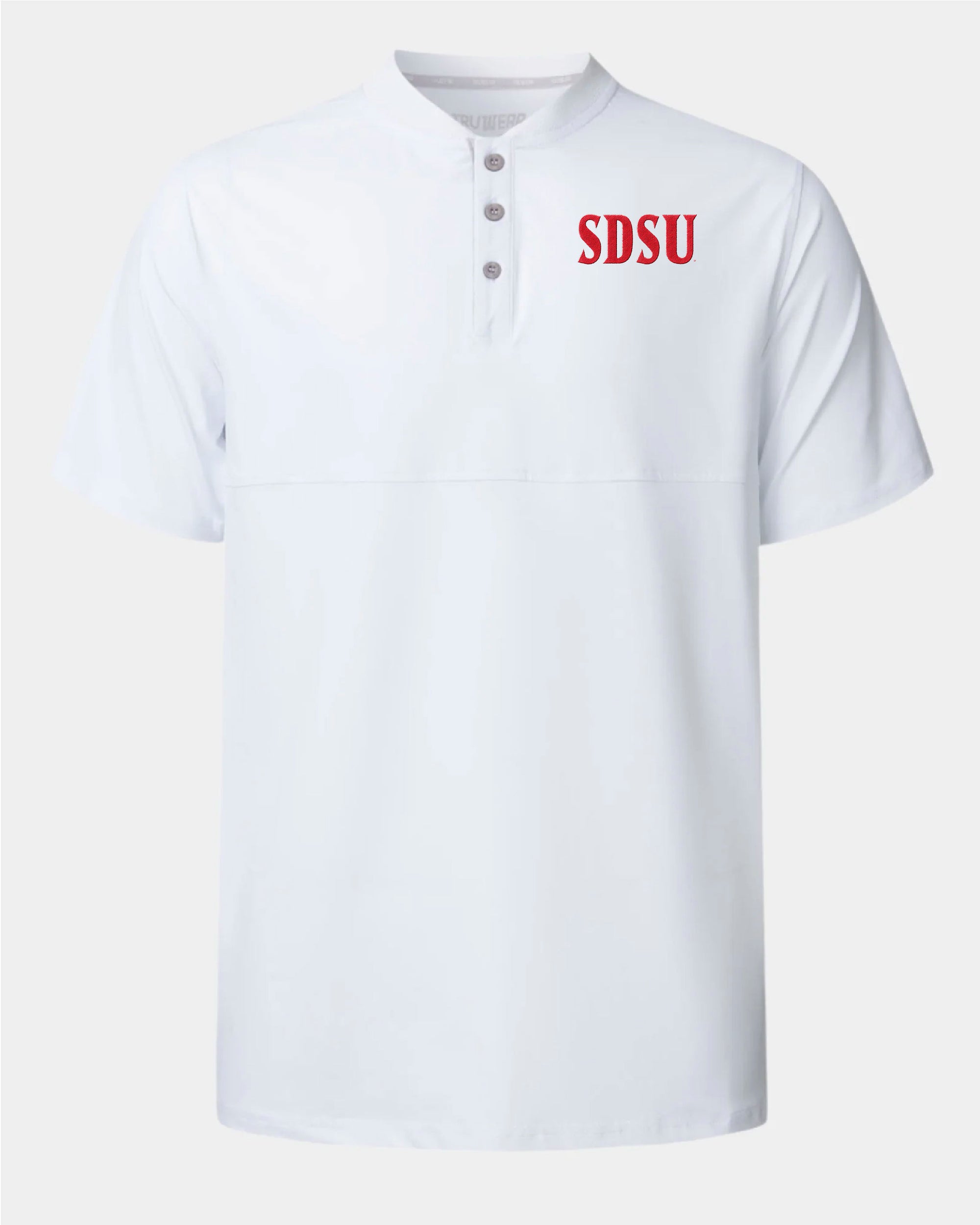 SDSU Crown Blade Polo White