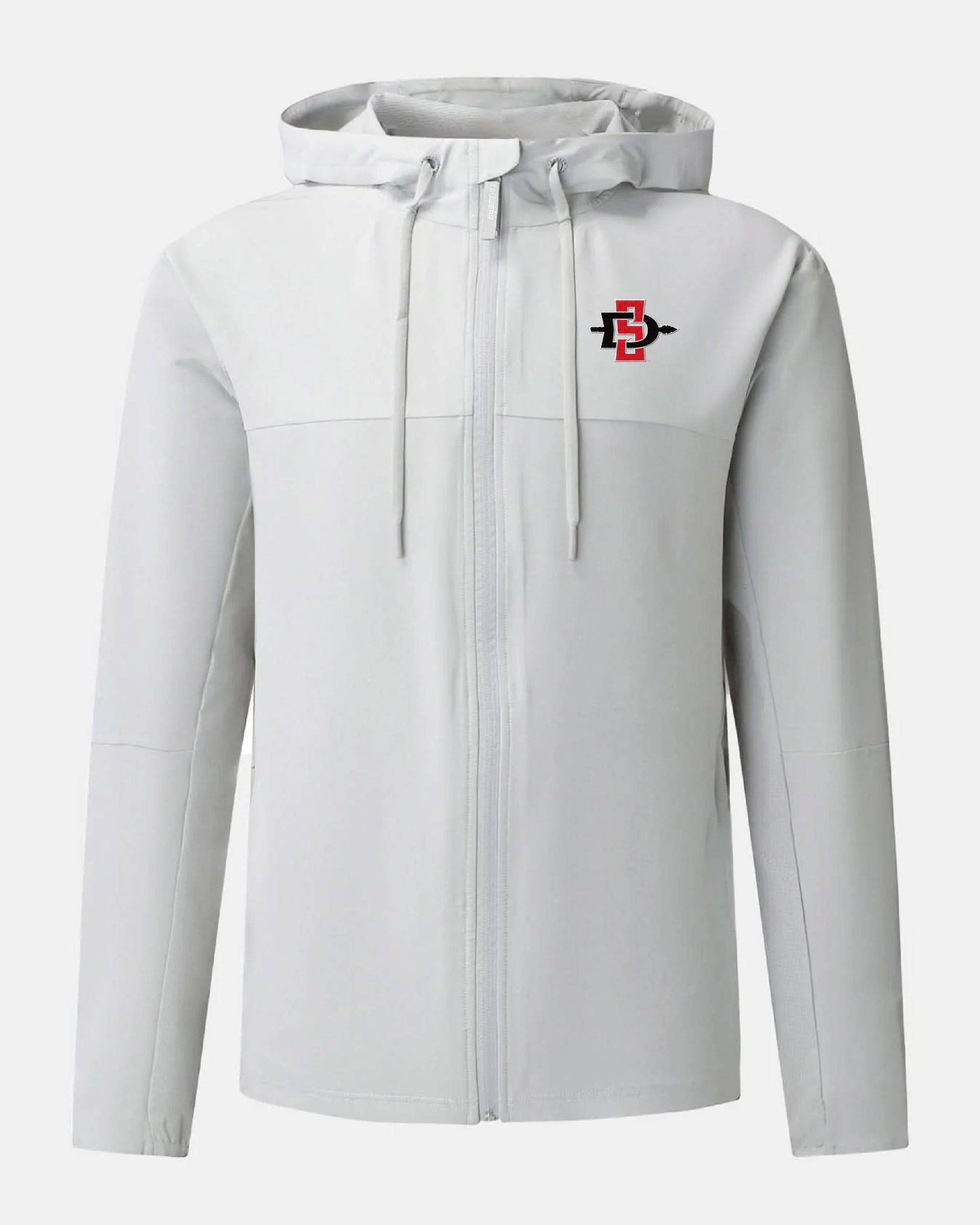 SDSU Expedition Performance Fabric Jacket Light Grey