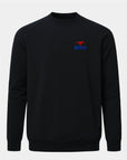 SMU Meridian Black Crewneck