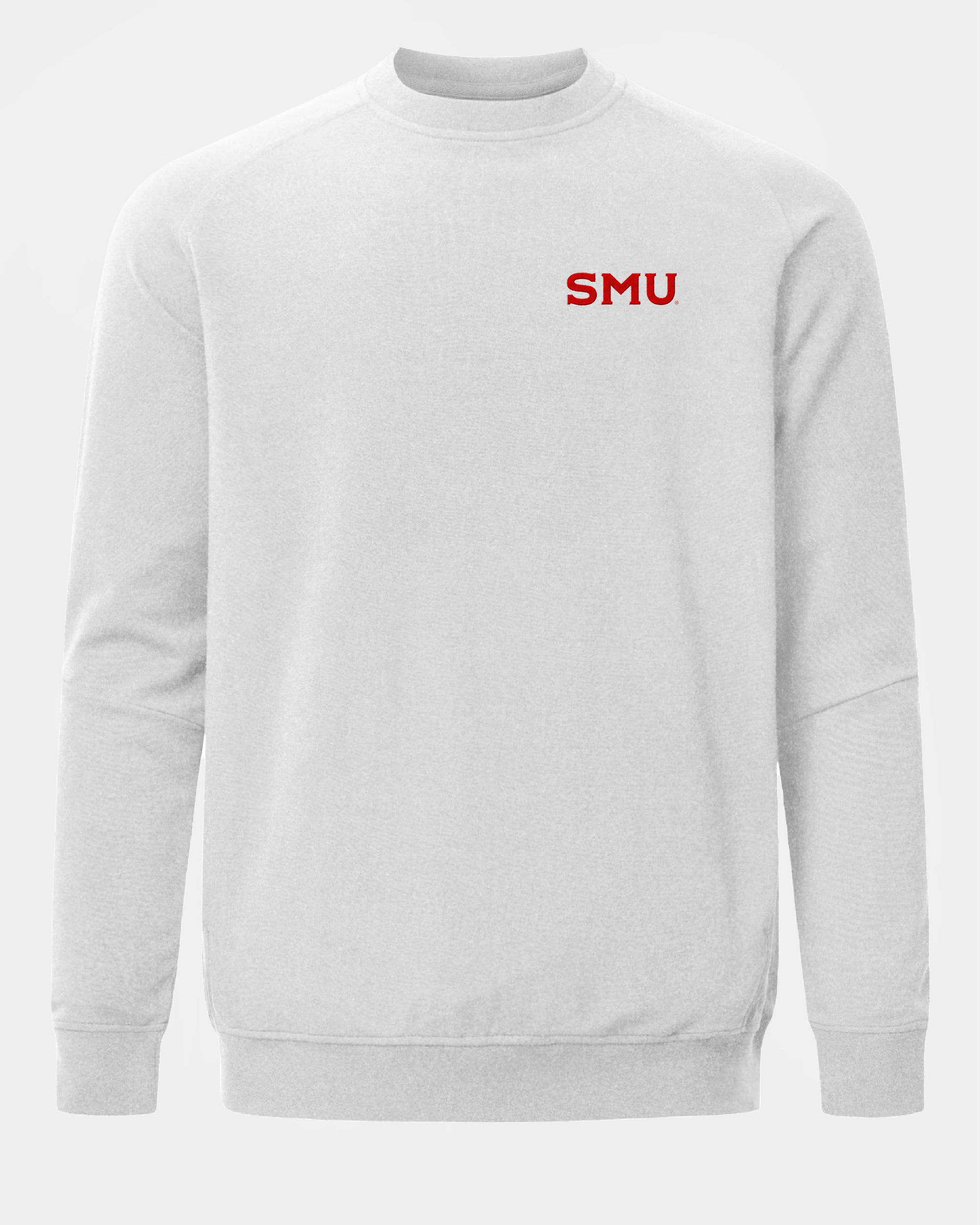SMU Meridian Heather Grey Crewneck
