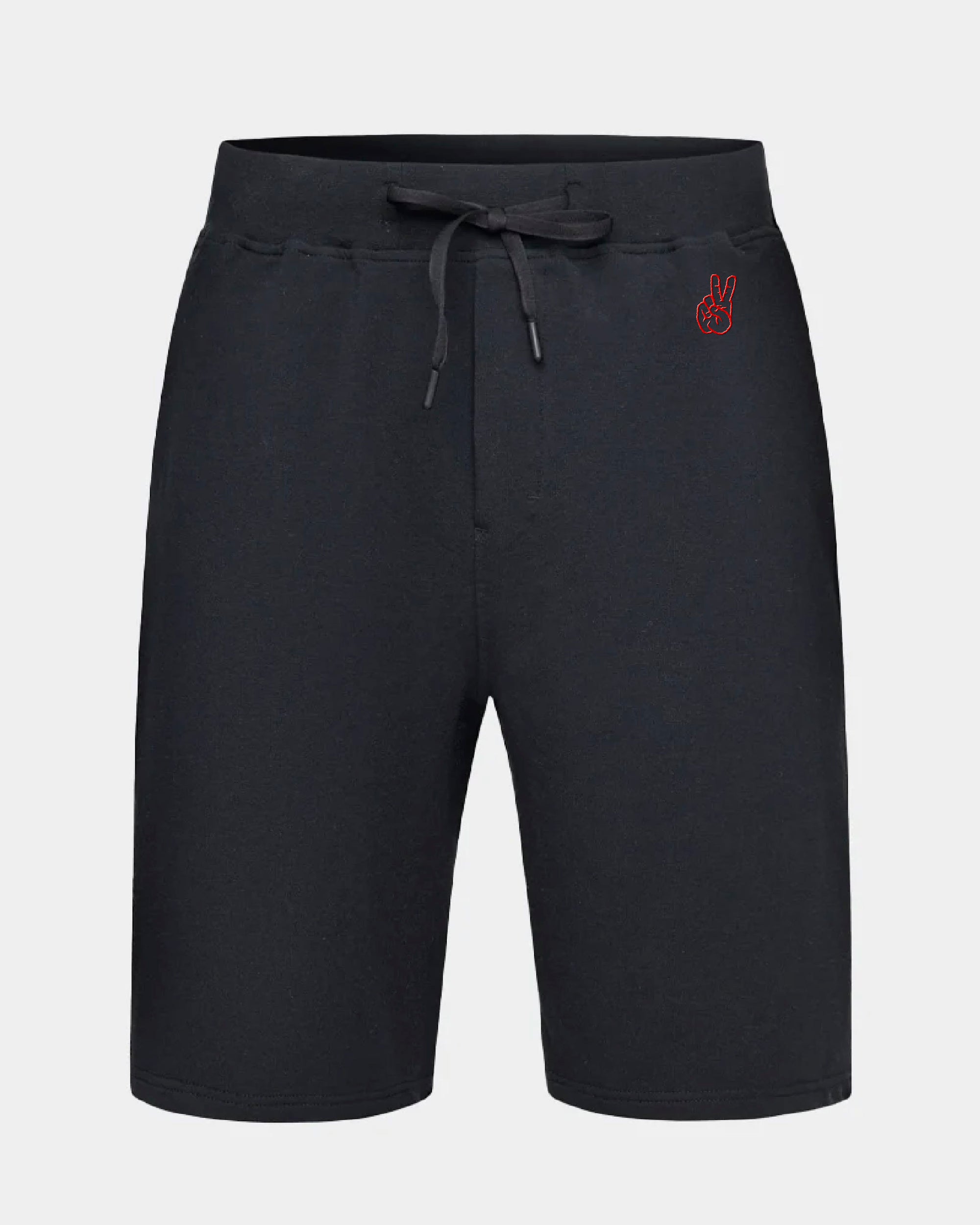 SMU Peak Sweat Black Shorts
