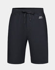 Rice Peak Sweat Black Shorts