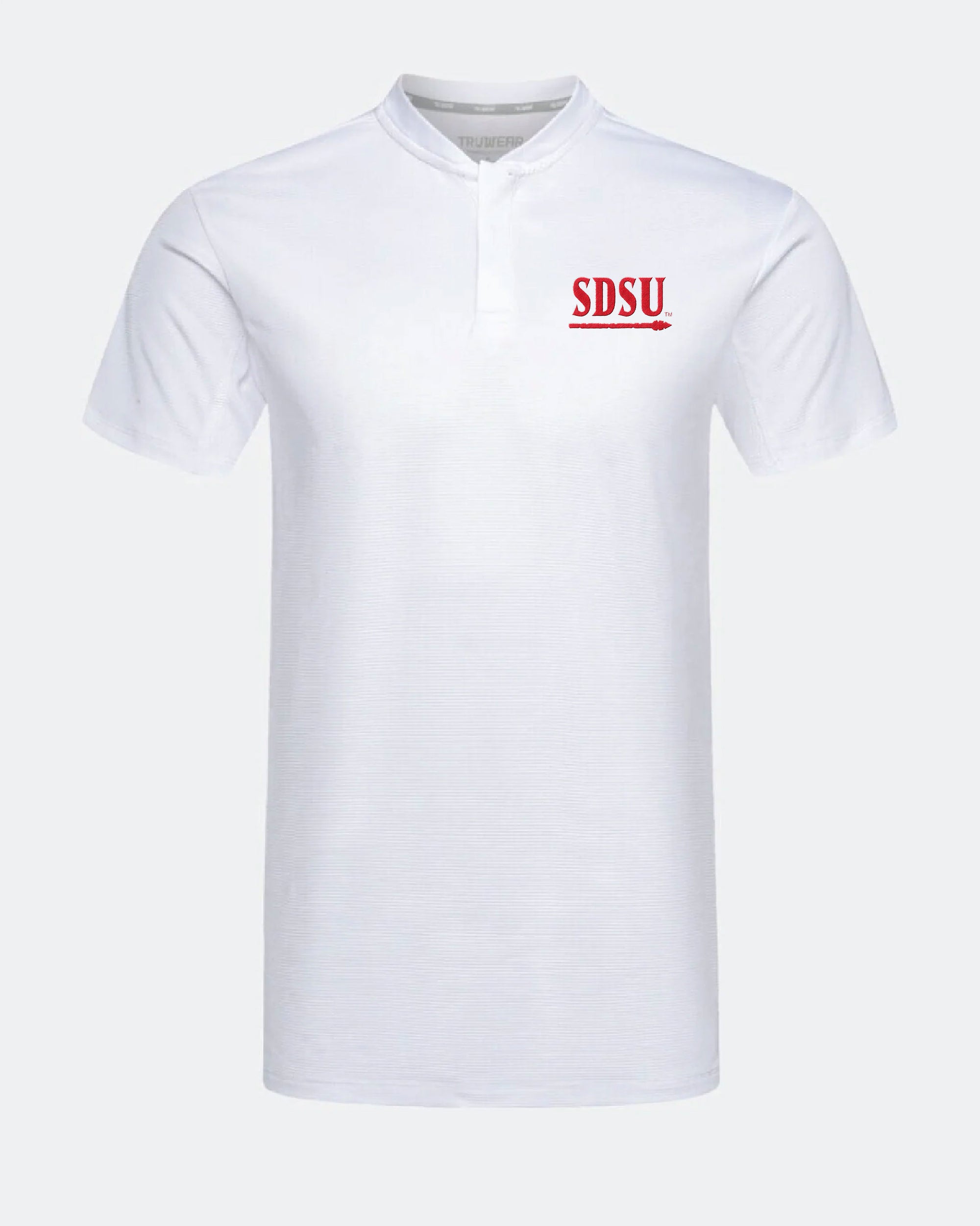 SDSU Pinnacle 2.0 White Polo