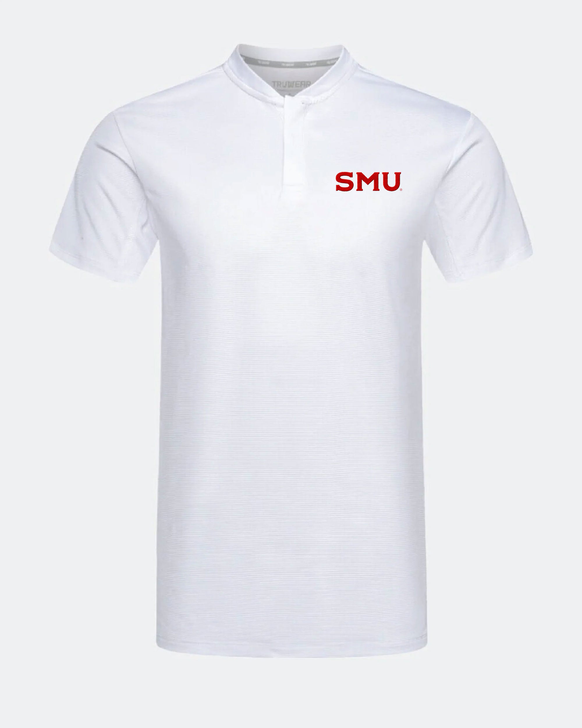 SMU Pinnacle 2.0 White Polo