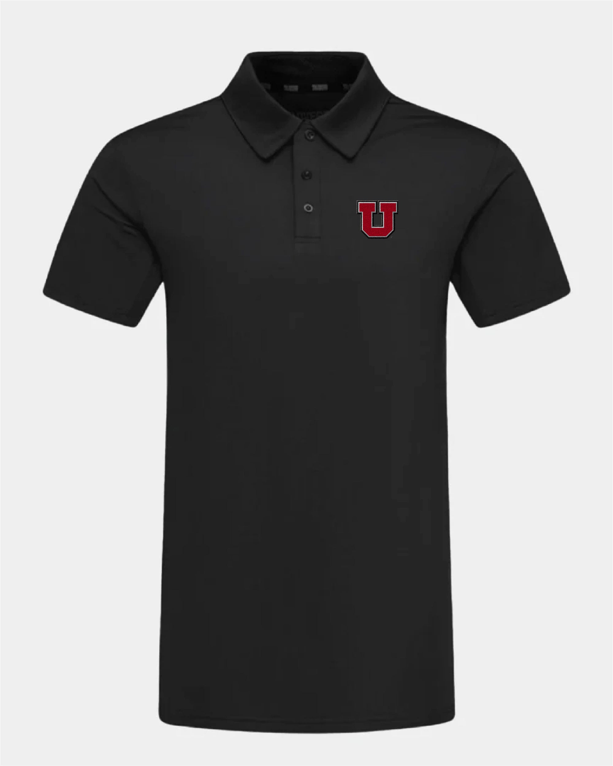 UofU Crest 2.0 Black Polo