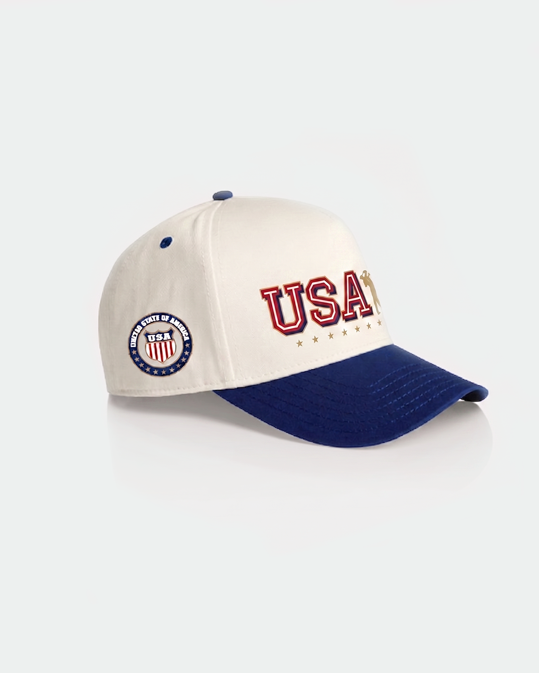 Truwear 4th of July USA Golf Frame Two-Tone Cap