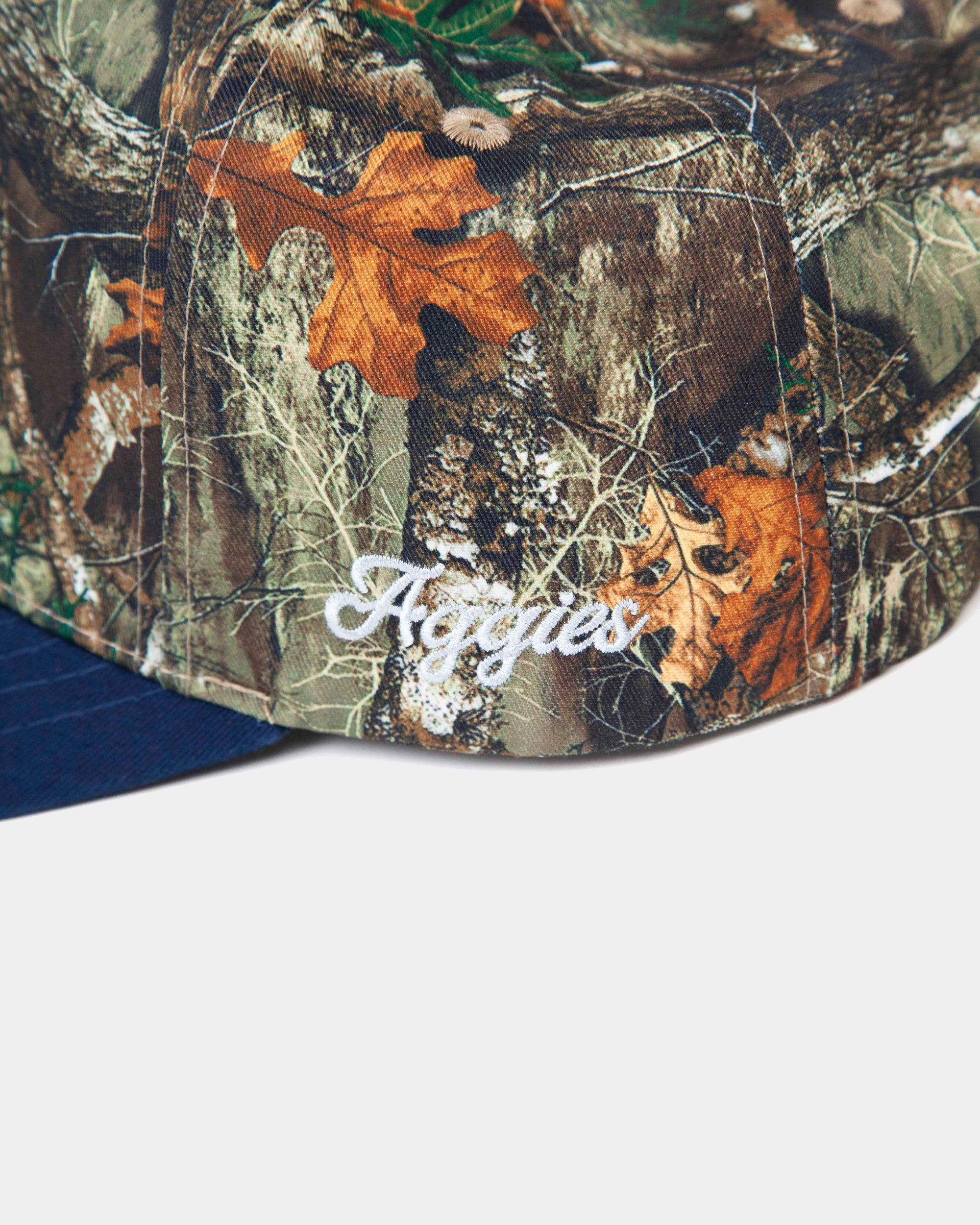 USU Big Blue Camo Hat
