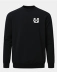 USU Meridian Black Crewneck