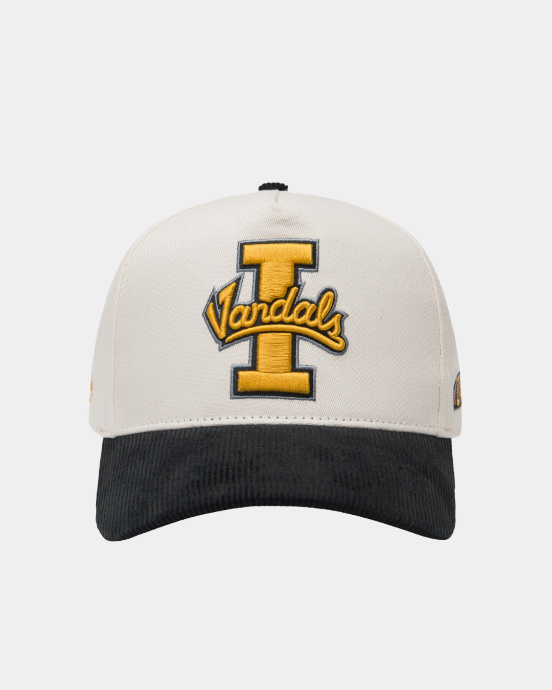 University of Idaho Cream Black Cord Brim Hat