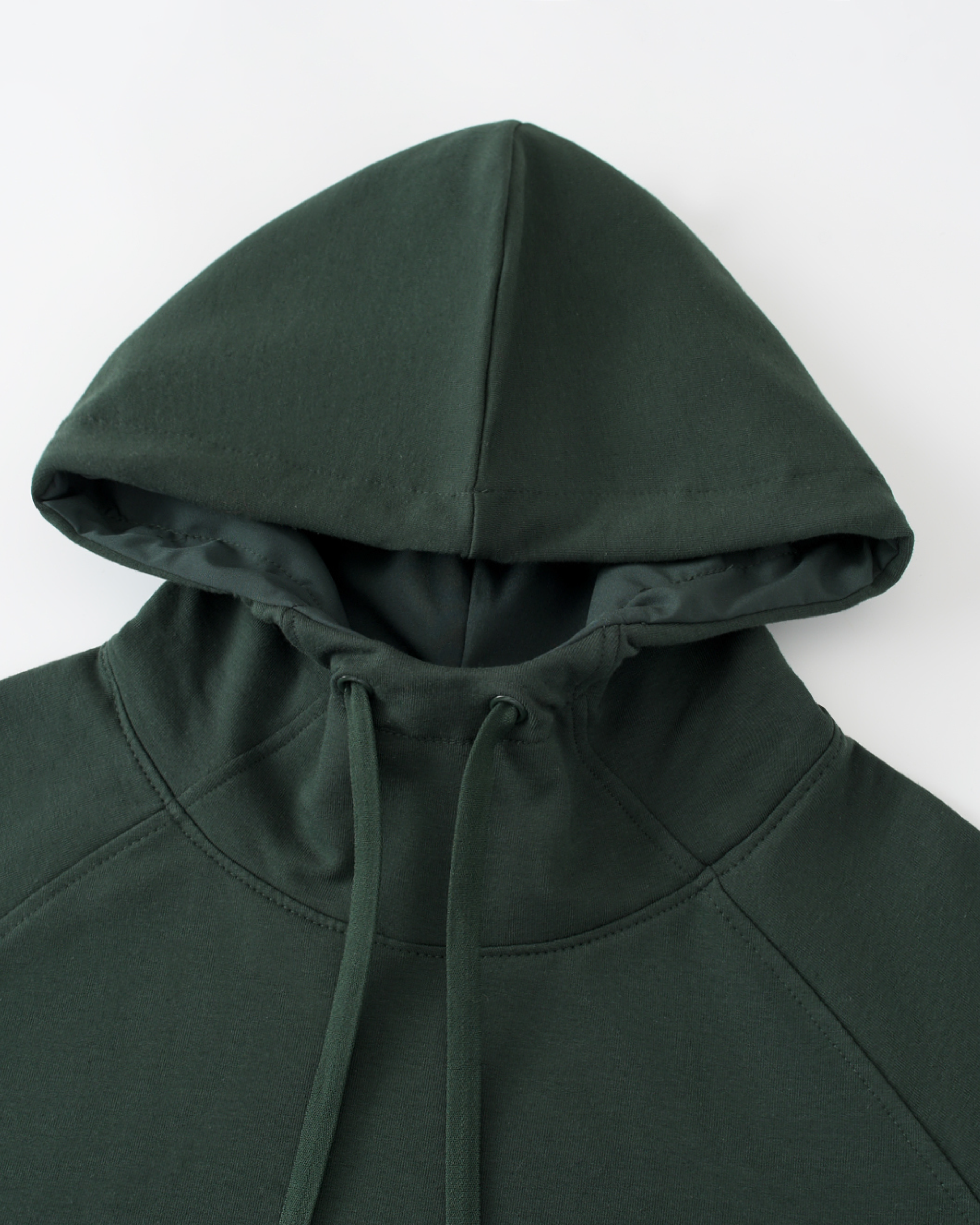 Scuba Dark Green Hoodie - Green