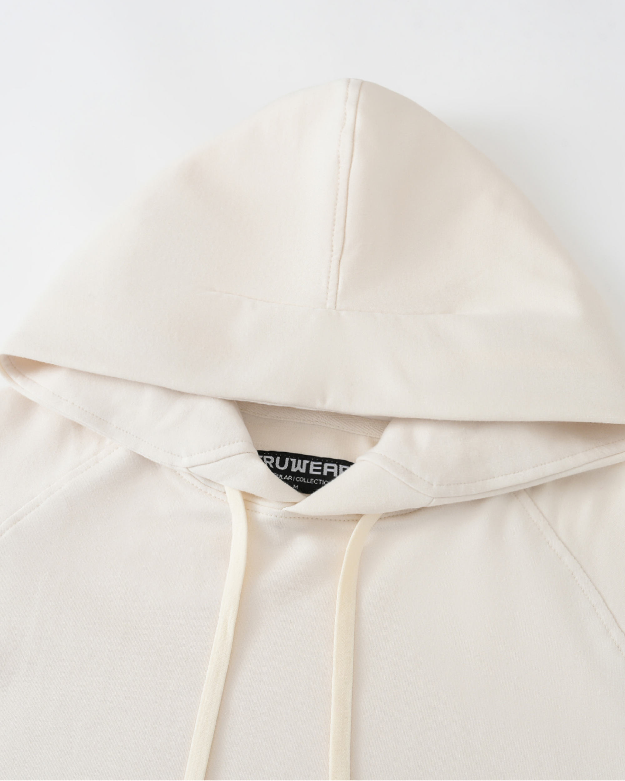 Singular Ecru Hoodie - Ecru