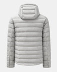 Quest Down Jacket Light Grey - Grey