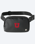 UofU Static Black Crossbody