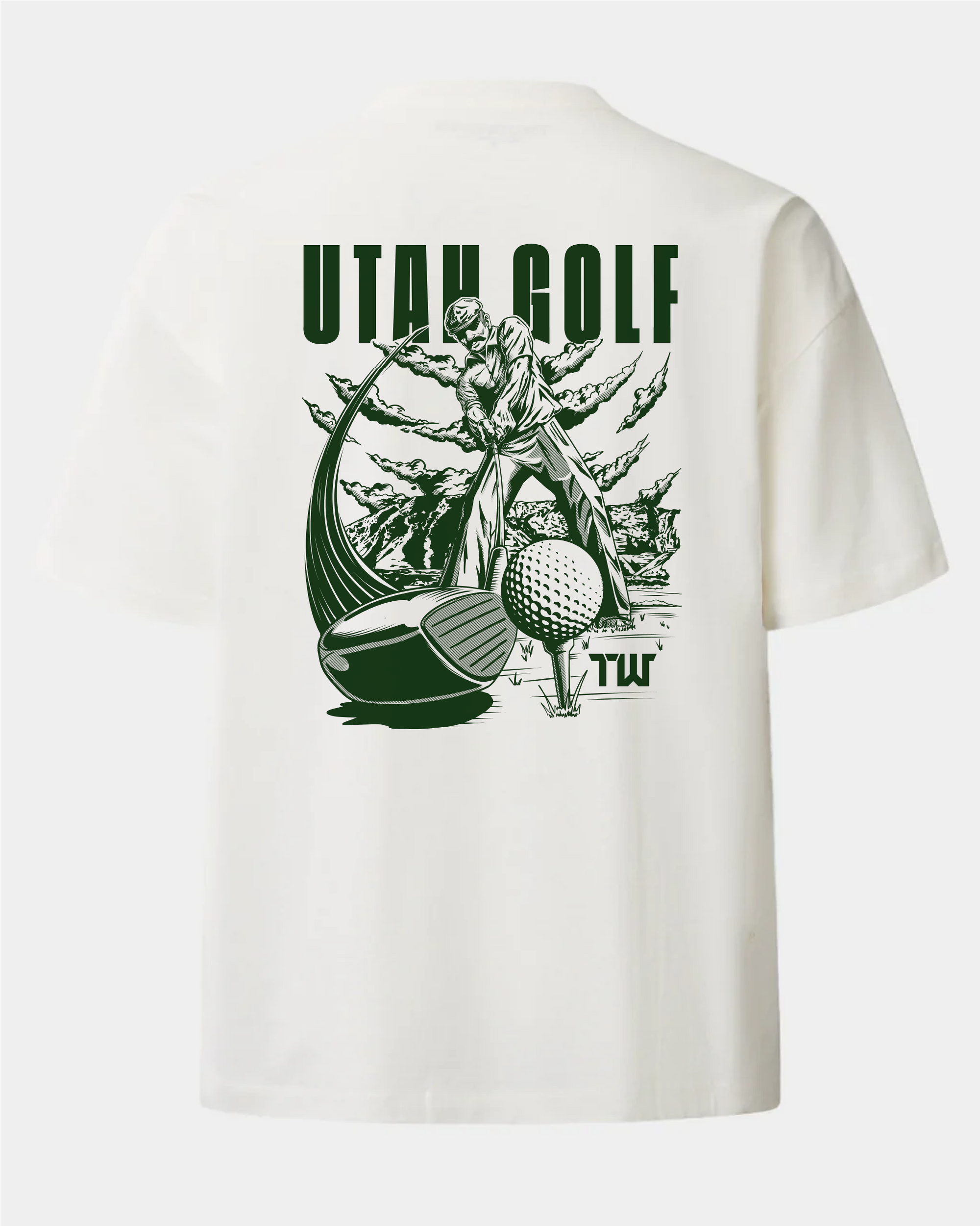 Utah Golf Faze Heavyweight Tee