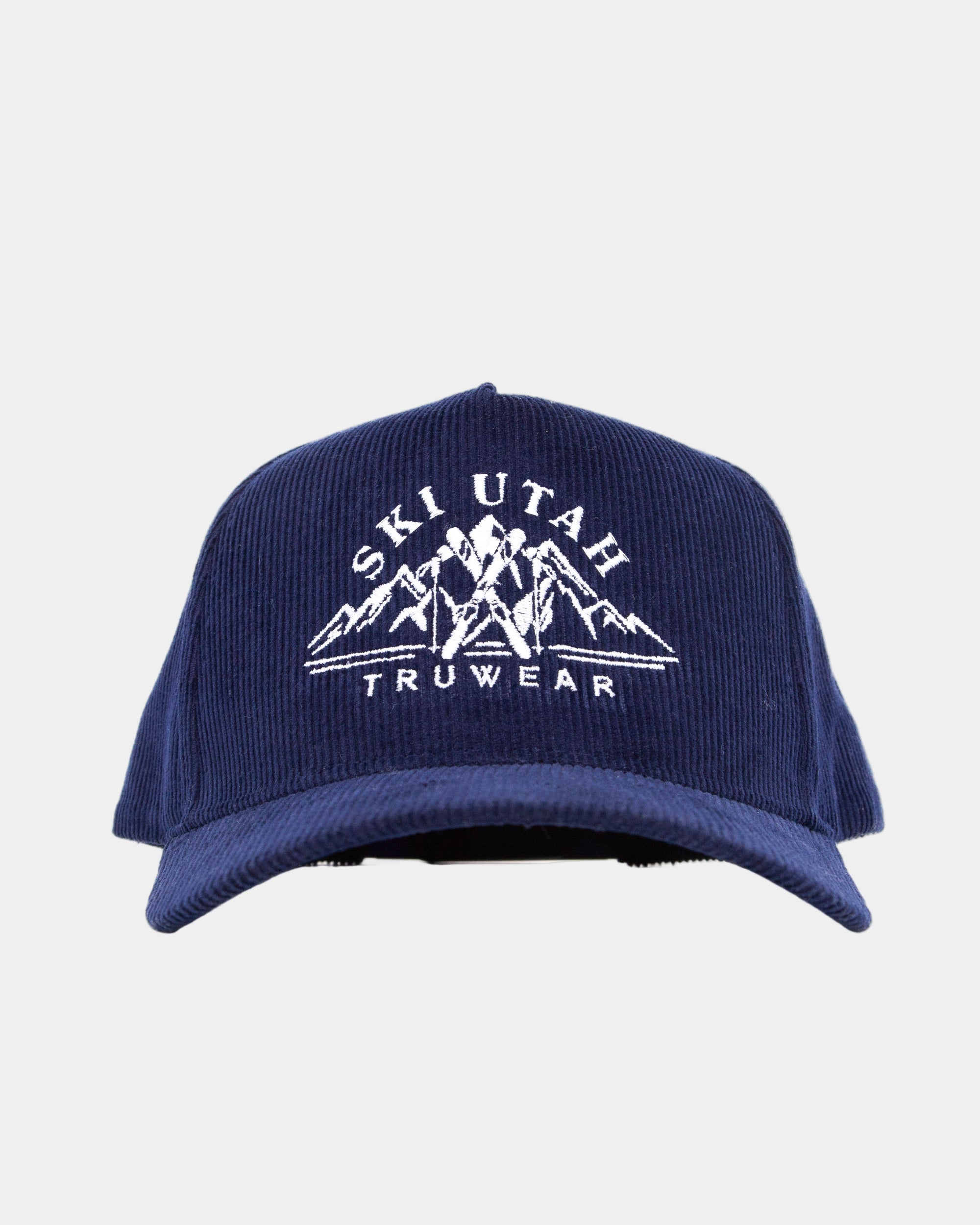 Ski Utah Navy Full Cord Fade Hat - Navy