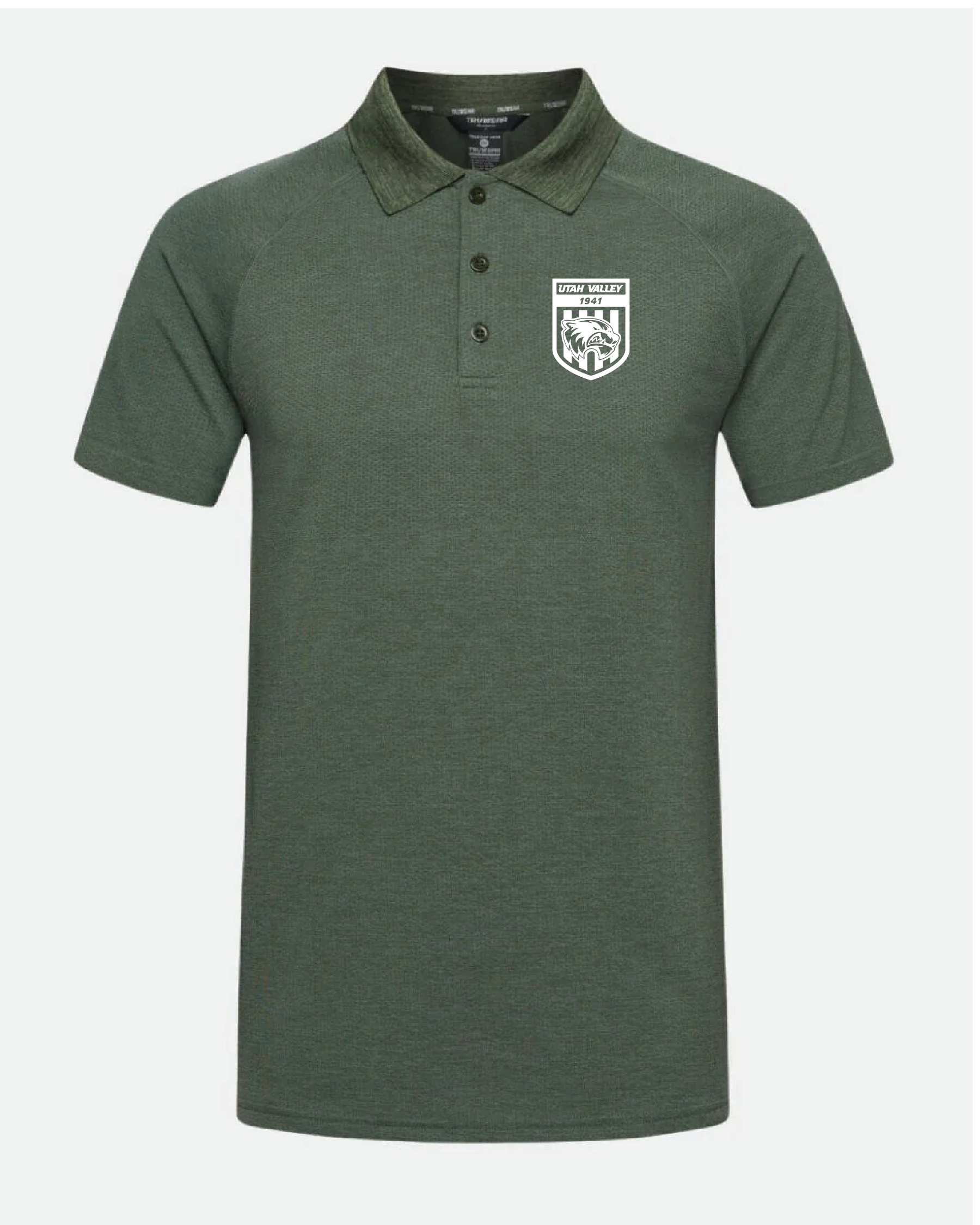 UVU Rise Green Polo