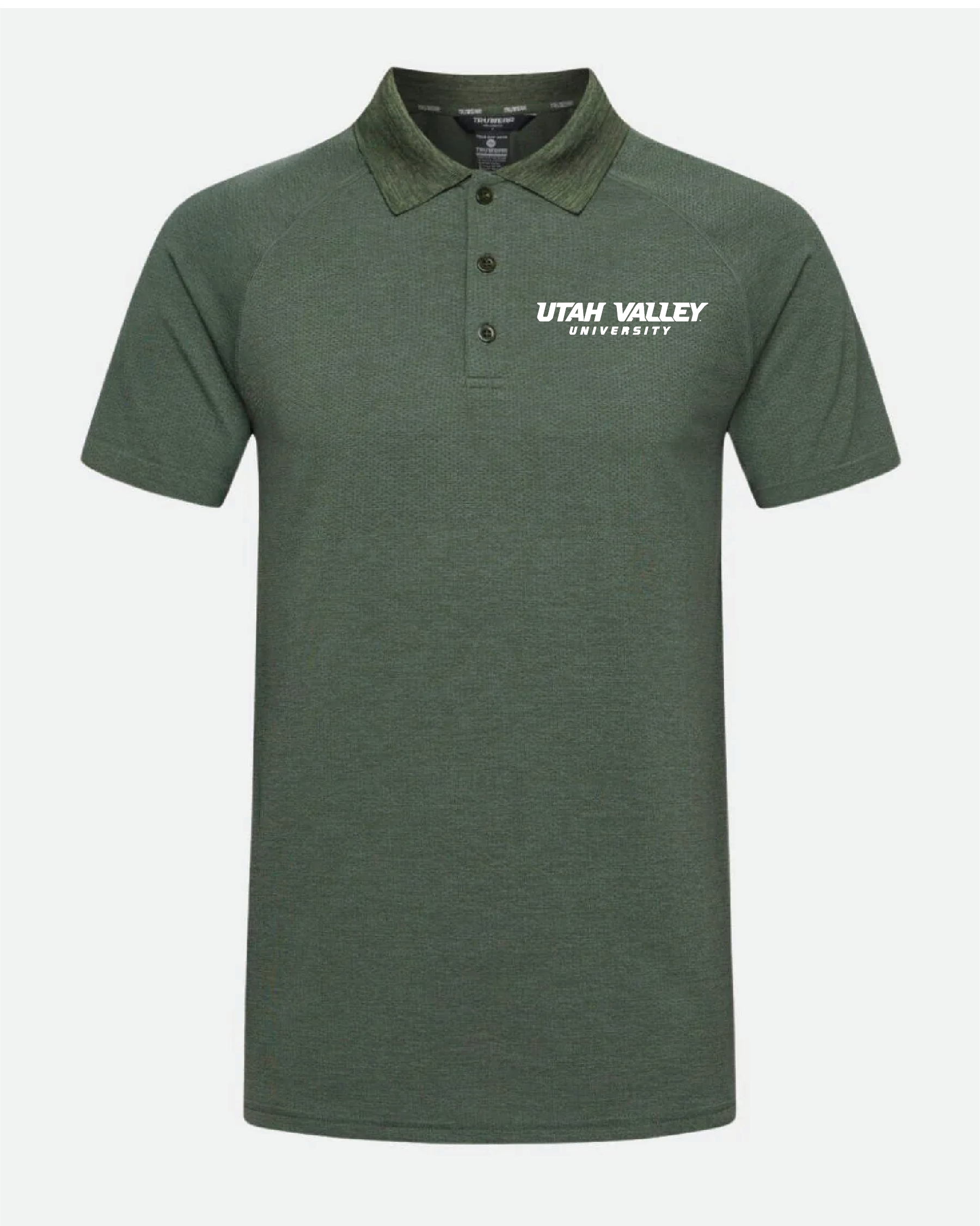 UVU Rise Green Polo