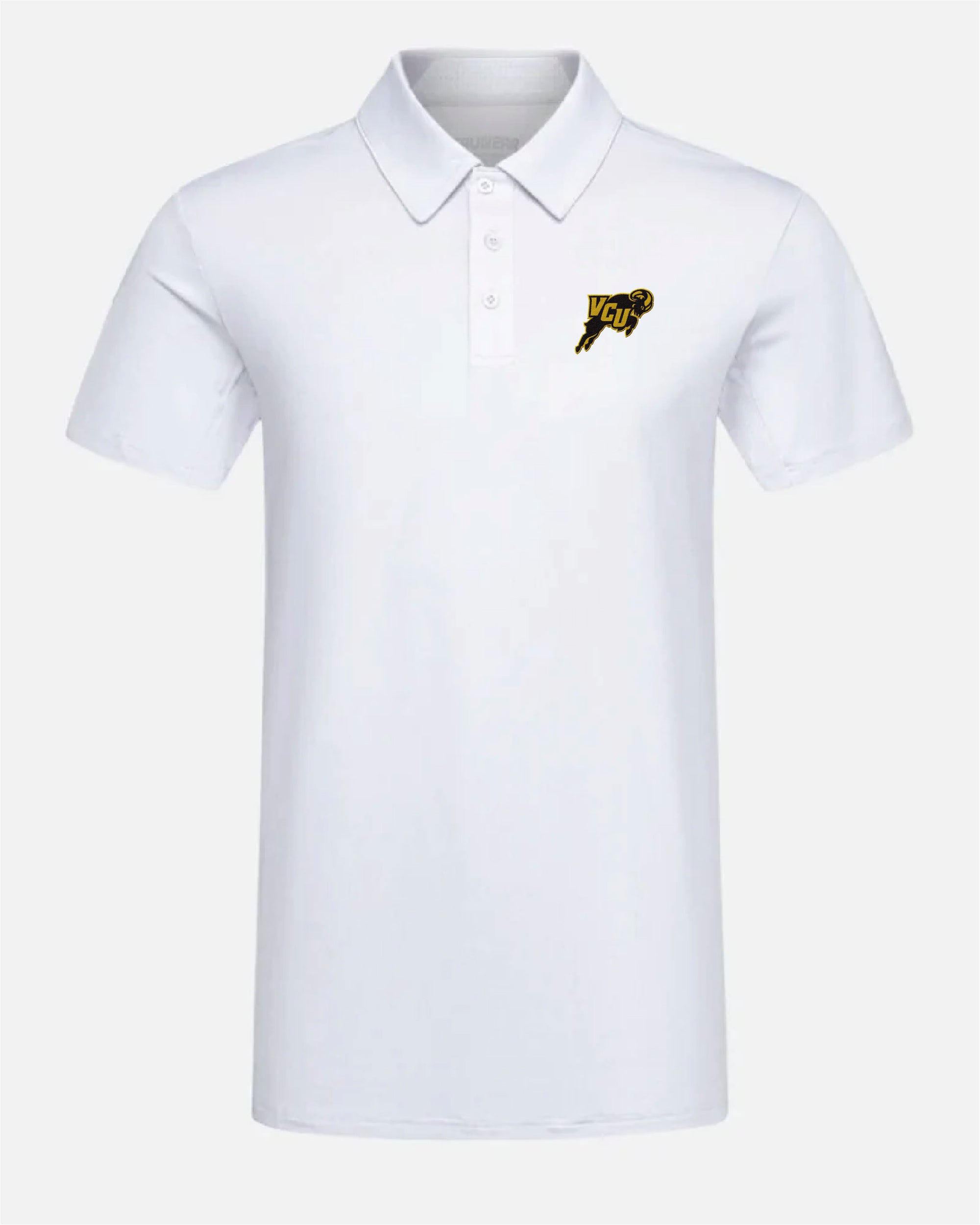 VCU Crest 2.0 Light Grey Polo