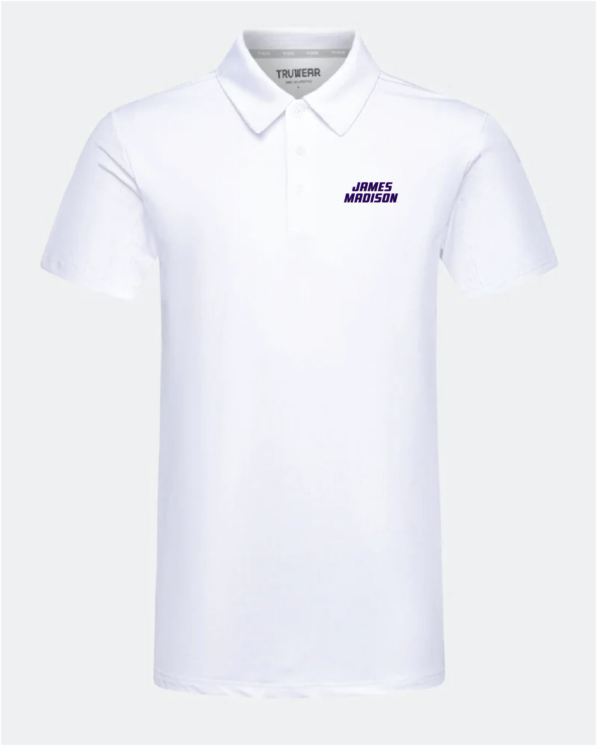 James Madison Crest 2.0 White Polo