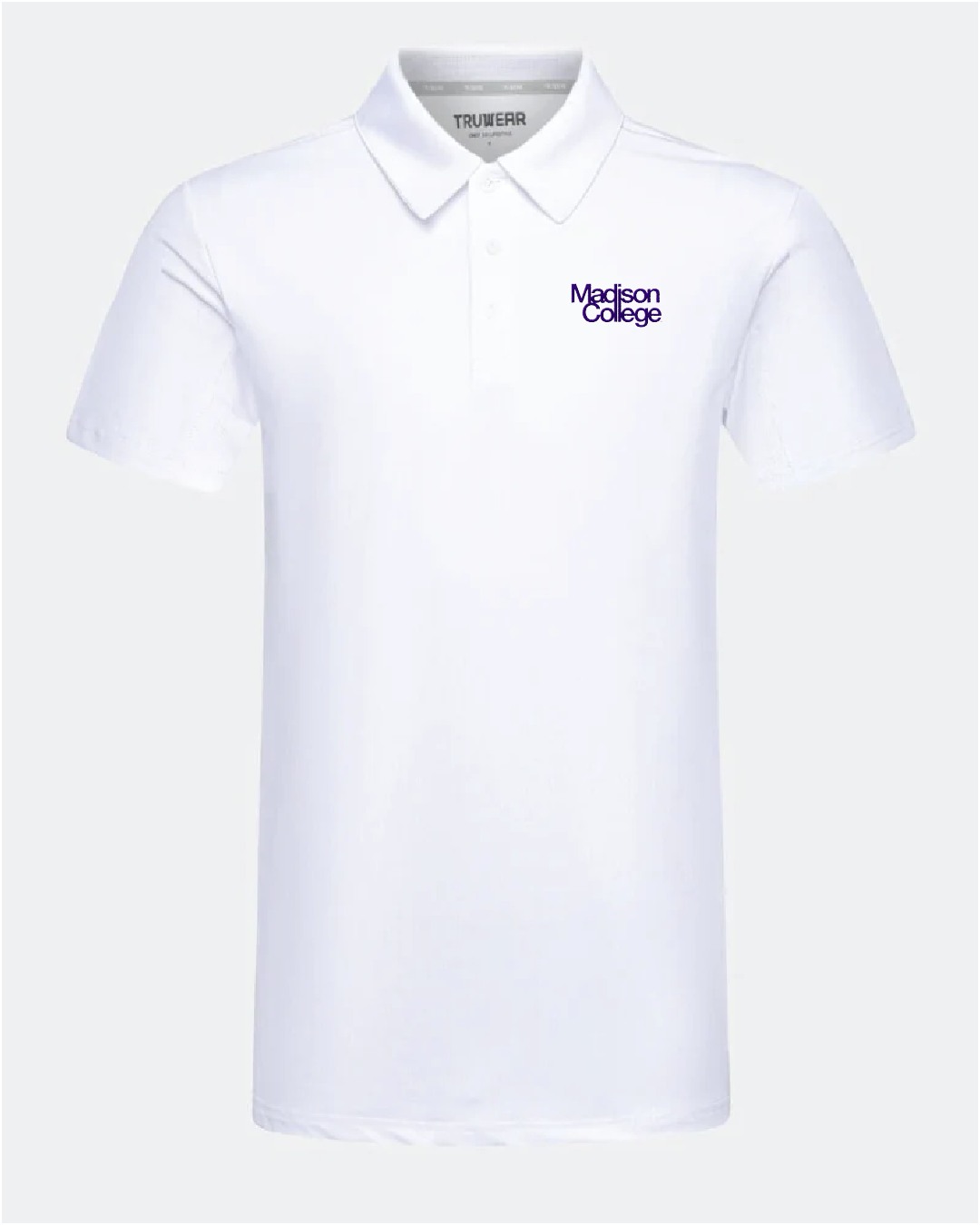 James Madison Crest 2.0 White Polo