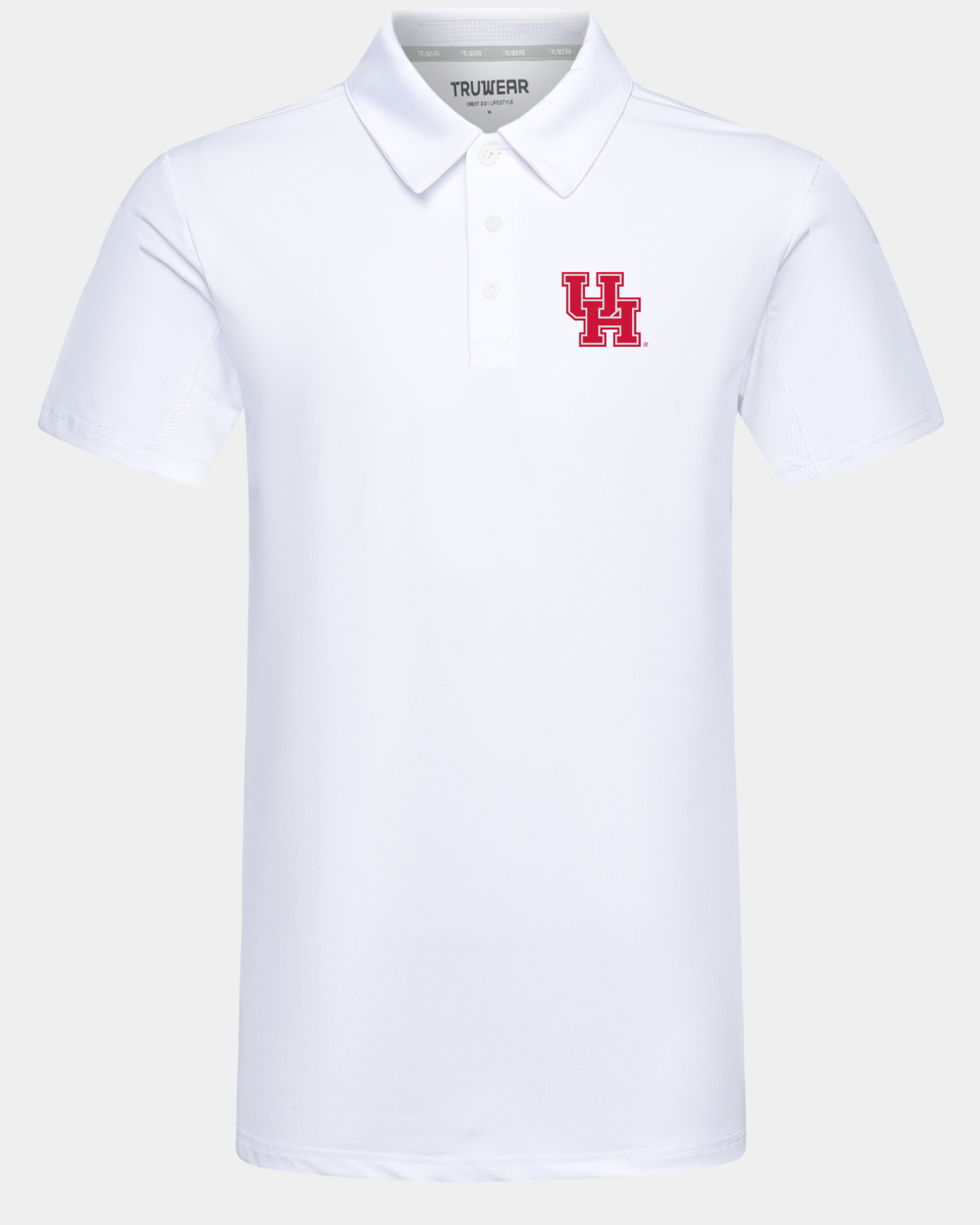 University of Houston Crest 2.0 Polo White