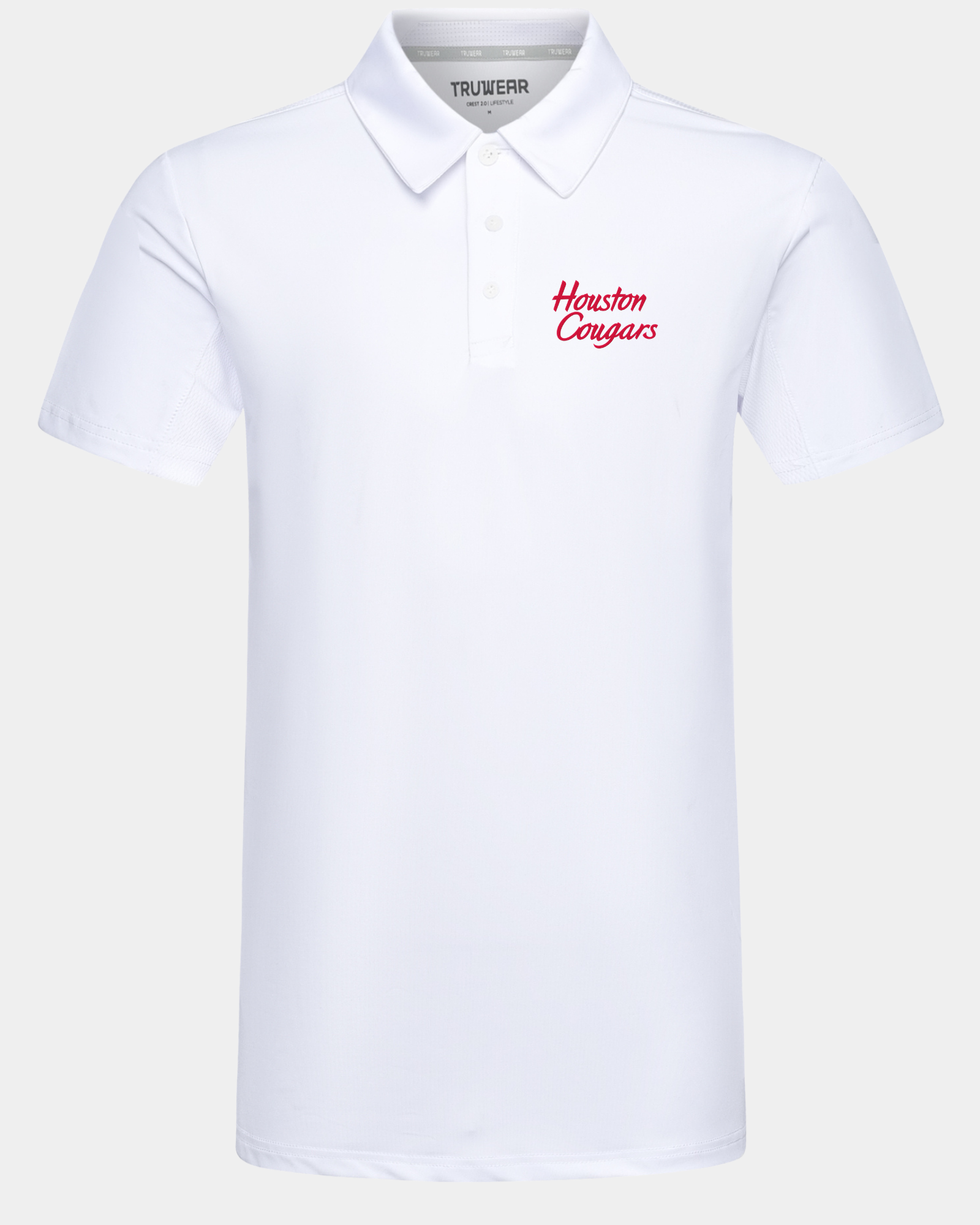 University of Houston Crest 2.0 Polo White