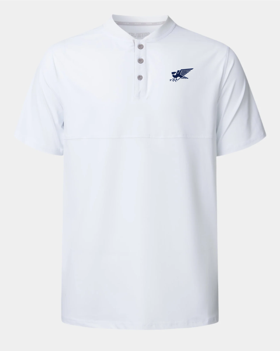 Rice Crown Blade Polo White