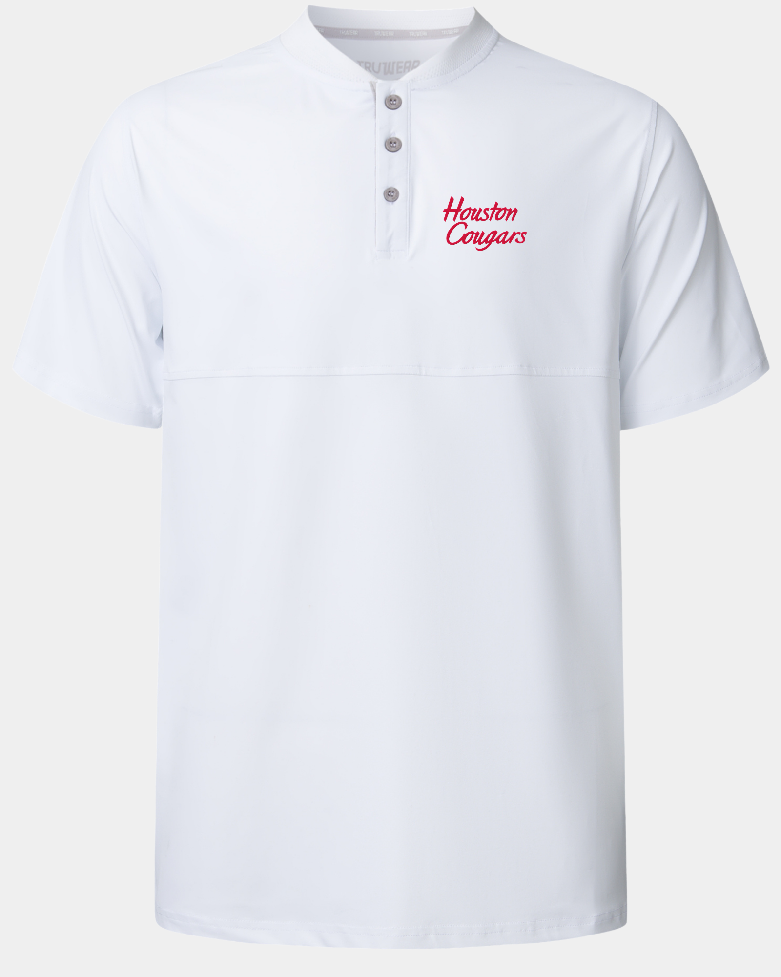University of Houston Crown Blade Polo White
