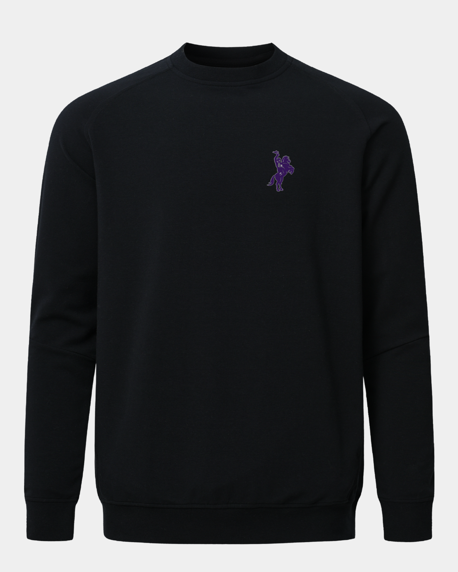 Tarleton State University Meridian Black Crewneck