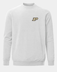 Purdue Meridian Heather Grey Crewneck