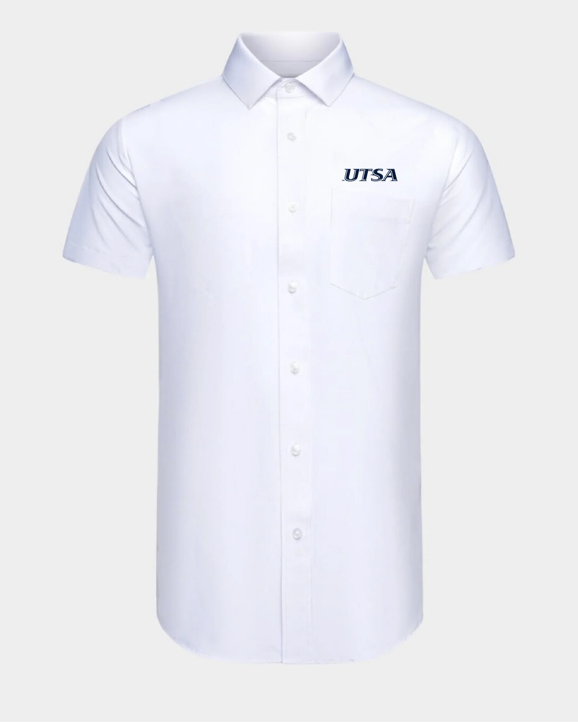 UT San Antonio Phenom Classic White Short Sleeve Dress Shirt
