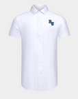 Drake Phenom Classic White Short Sleeve Dress Shirt