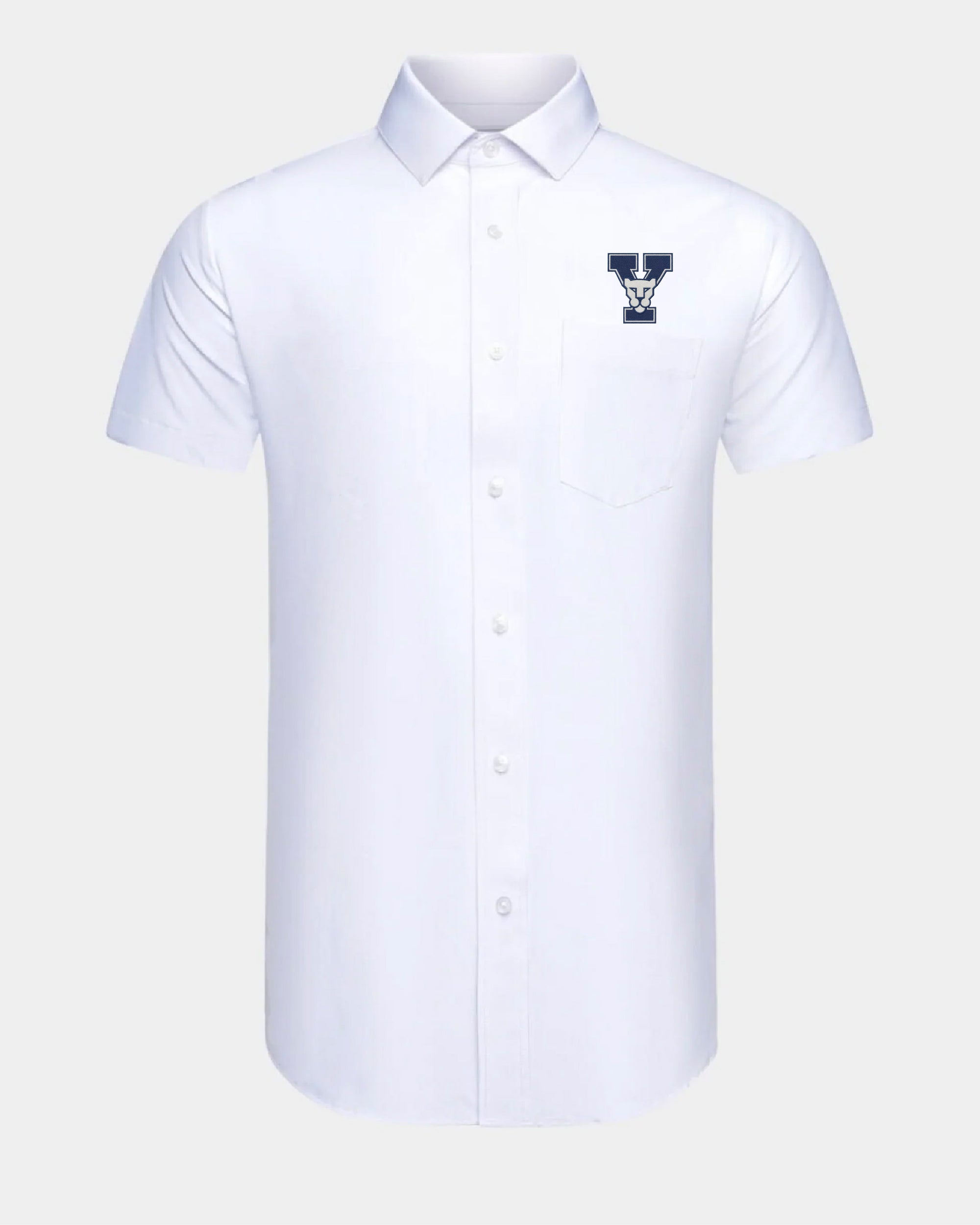 BYU Phenom Classic White Short Sleeve Dress Shirt