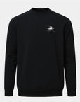 USU Meridian Black Crewneck